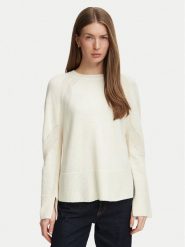 Marella Sweter Emme by Marella Arcadia 2625366312 Kremowy Regular Fit. Białe swetry Marella, l, bez wzorów, bez ramiączek. Za 719.99 zł.