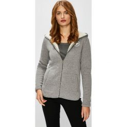 Roxy - Bluza. Szare bluzy Roxy, m, bez wzorów, z dzianiny, z kapturem. W wyprzedaży za 269.90 zł.