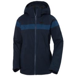 Damska kurtka narciarska Helly Hansen Motionista Lifaloft. Niebieskie kurtki narciarskie Helly Hansen, bez wzorów, bez kaptura, narciarskie. Za 1,421.50 zł.