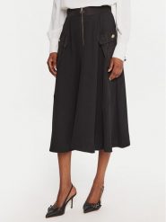 Rinascimento Spódnica midi CFC0126183003 Czarny Regular Fit. Czarne spódnice Rinascimento, s, bez wzorów, z syntetyku, midi. Za 519.99 zł.