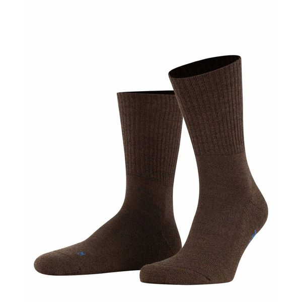 Skarpety Falke Walkie Light. Szare skarpety Falke, z aplikacjami, z elastanu. Za 136.00 zł.