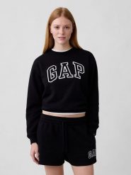 GAP Bluza w kolorze czarnym rozmiar: M. Czarne bluzy GAP, m, bez wzorów, bez kaptura. Za 106.38 zł.