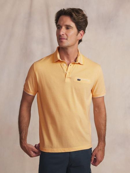 Polo TBS Carlo. Niebieskie koszulki polo Tbs, na lato, l, bez wzorów, z bawełny, bez kołnierzyka, bez ramiączek. Za 258.15 zł.