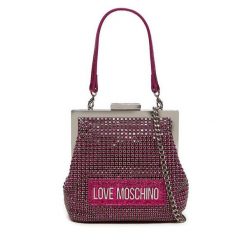 Torebka LOVE MOSCHINO. Czerwone torebki klasyczne Love Moschino, bez wzorów, bez dodatków. Za 479.99 zł.