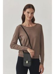 TATUUM Torebka w kolorze czarnym na telefon - 11 x 20 x 3 cm rozmiar: onesize. Czarne torby na ramię Tatuum, bez wzorów, z materiału, przez ramię, bez dodatków. Za 98.45 zł.