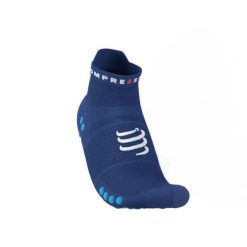 Skarpety Compressport Pro Racing Socks v4.0 Run Low. Niebieskie skarpety Compressport, bez wzorów. Za 70.99 zł.