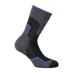 Skarpety trekkingowe CMP WOOL MID. Czarne skarpety CMP, bez wzorów. Za 79.99 zł.