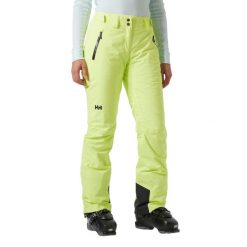 Spodnie narciarskie dla kobiet Helly Hansen Legendary. Zielone spodnie narciarskie Helly Hansen, bez wzorów, narciarskie. W wyprzedaży za 789.00 zł.