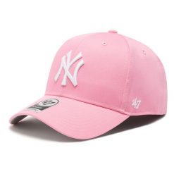 Czapka z daszkiem 47 Brand. Czerwone czapki 47 Brand, bez wzorów. Za 99.99 zł.