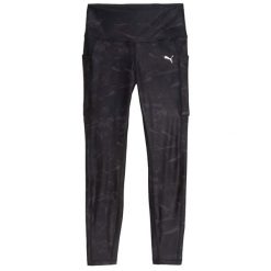 Legginsy Puma W Run Velocity Aop Tight Damskie. Czarne legginsy Puma, s, bez wzorów, z materiału, do biegania. Za 212.99 zł.