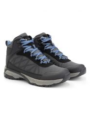 TRAVELIN' Buty turystyczne "Morvik" w kolorze szaro-niebieskim rozmiar: 38. Niebieskie trekkingi Travelin', outdoorowe. Za 276.71 zł.