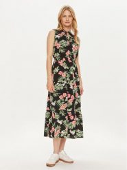 ONLY Sukienka letnia Nova 15233752 Czarny Regular Fit. Czarne sukienki Only, na lato, s, bez wzorów, z wiskozy, bez kołnierzyka, bez ramiączek. Za 89.99 zł.