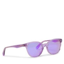 Okulary przeciwsłoneczne Versace. Fioletowe okulary przeciwsłoneczne VERSACE, bez wzorów. Za 309.99 zł.