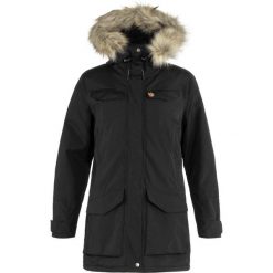 Płaszcz damski Fjallraven Nuuk Parka. Czarne parki Fjällräven, na zimę, s, sportowe, bez kaptura. Za 2,288.99 zł.