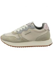 GANT Footwear Skórzane sneakersy "Bevinda" w kolorze szarobrązowym rozmiar: 37. Brązowe trampki GANT Footwear, bez wzorów, bez zapięcia. Za 223.99 zł.