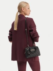 Guess Torebka J6GZ02 WFMF0 Czarny. Czarne torebki klasyczne Guess, z aplikacjami, ze skóry, bez dodatków. Za 260.99 zł.