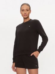 Calvin Klein Jeans Bluza Embro Badge J20J223085 Czarny Regular Fit. Czarne bluzy Calvin Klein Jeans, s, bez wzorów, z bawełny, bez kaptura. Za 199.99 zł.