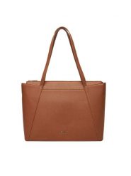 JENNY Torebka C-JEN-H-001-08 Brązowy. Brązowe shopper Jenny, bez wzorów, z materiału, bez dodatków. Za 149.99 zł.