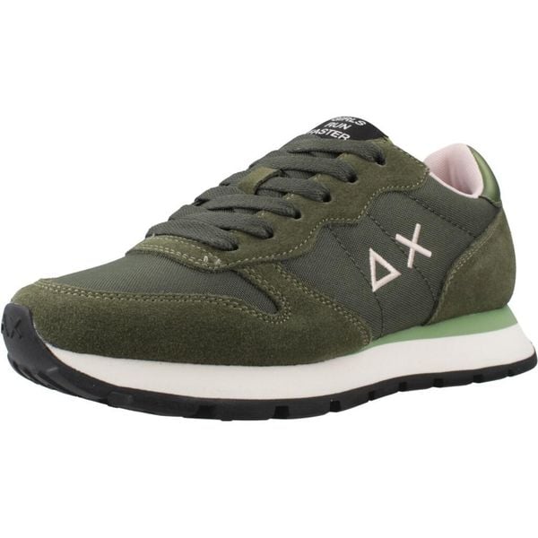 Buty SUN68 ALLY SOLID Zielony. Zielone trekkingi SUN68, z materiału, trekkingowe. Za 272.99 zł.