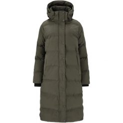 Parka dla kobiet Whistler Adalee. Czarne parki Whistler, z puchu, sportowe, bez kaptura. Za 552.00 zł.