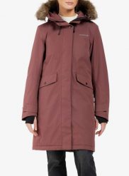 Płaszcz ocieplany damski Didriksons Erika Parka 3. Czerwone parki Didriksons, m, z syntetyku, bez kaptura. Za 846.99 zł.