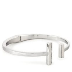 Bransoletka Calvin Klein. Szare bransoletki Calvin Klein, srebrne. Za 329.99 zł.