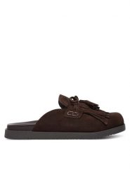 Steve Madden Klapki Maurea 11005586 Brązowy. Brązowe klapki Steve Madden, bez wzorów, ze skóry, bez obcasa. Za 519.99 zł.