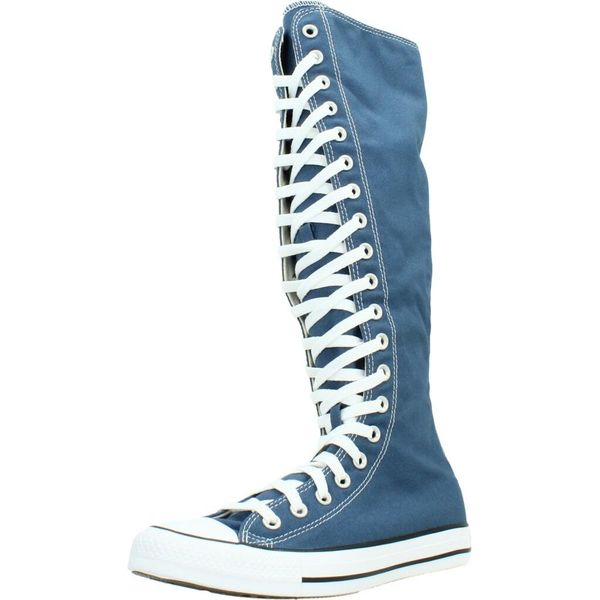 Buty CONVERSE CHUCK TAYLOR ALL STAR XXHI Niebieski. Niebieskie trampki Converse, bez wzorów, z tkaniny, bez zapięcia. Za 448.64 zł.