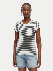 G-Star Raw T-Shirt Eyben D24533-D244 Biały Regular Fit. Białe t-shirty G-Star, m, bez wzorów, z bawełny, bez kołnierzyka, bez ramiączek. Za 97.99 zł.