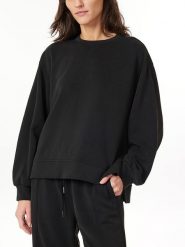 Scotch & Soda Bluza w kolorze czarnym rozmiar: L. Czarne bluzy Scotch & Soda, l, bez wzorów, bez kaptura. Za 229.95 zł.