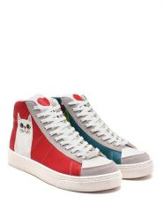 Goby Sneakersy ze wzorem rozmiar: 39. Trampki Goby, bez wzorów, z materiału, za kostkę, bez zapięcia. Za 218.57 zł.