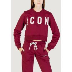 Bluza Kobieta ICON. Czerwone bluzy ICON, bez wzorów, bez kaptura. W wyprzedaży za 256.90 zł.