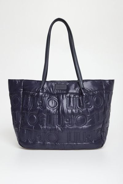 Torebka damska shopperka pikowana LIU JO. Torebki klasyczne Liu Jo, bez wzorów, pikowane, bez dodatków. Za 519.00 zł.