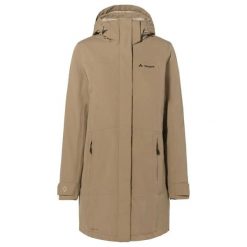 Parka dla kobiet VAUDE Skomer Wool II. Brązowe parki Vaude, sportowe, bez kaptura. Za 1,518.00 zł.