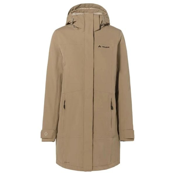 Parka dla kobiet VAUDE Skomer Wool II. Brązowe parki Vaude, s, z lycry, bez kaptura. Za 1,459.75 zł.