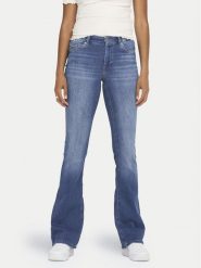 ONLY Jeansy Blush 15223514 Niebieski Flared Fit. Niebieskie jeansy Only, l, bez wzorów. Za 129.99 zł.