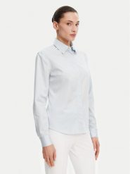 Guess Koszula W5RH31 WAF10 Niebieski Regular Fit. Niebieskie koszule Guess, xs, z aplikacjami, z bawełny, bez kołnierzyka, bez ramiączek. Za 239.99 zł.