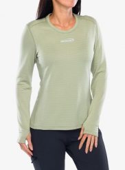 Bluza damska bez kaptura Inov-8 Adventure Mid Crew. Zielone bluzy Inov-8, l, bez wzorów, z materiału, bez kaptura. Za 324.49 zł.