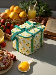 Torba termiczna na zamek z uchwytem - żółty. Żółte torby na ramię Sinsay, bez wzorów, z materiału, na ramię, bez dodatków. Za 54.99 zł.