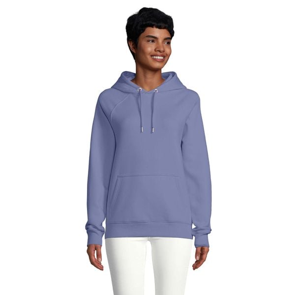 Bluza Z Kapturem Dla Dorosłych Unisex Stellar. Czerwone bluzy SOL'S, m, bez wzorów, z bawełny, z kapturem. Za 165.99 zł.