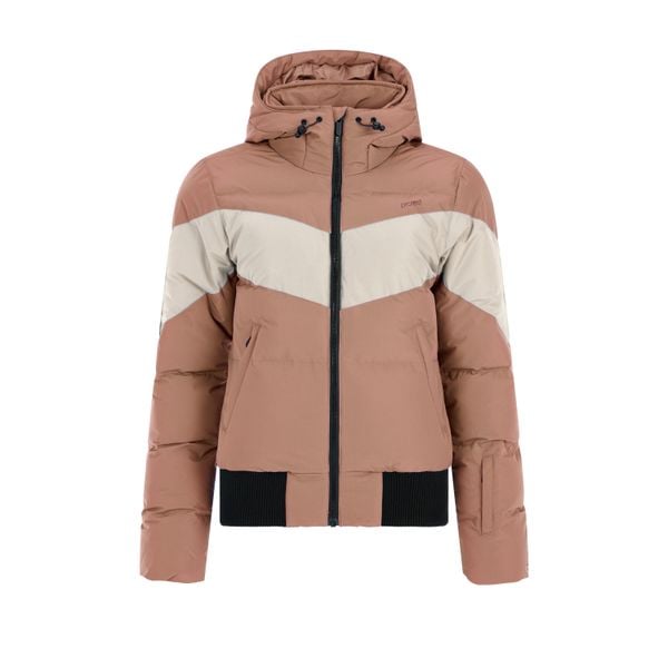 Damska kurtka narciarska Protest Jilly. Brązowe kurtki narciarskie Protest, bez wzorów, bez kaptura, narciarskie. Za 784.50 zł.