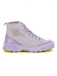 Kickers Sneakersy "Kick Way" w kolorze fioletowym rozmiar: 39. Różowe trampki Kickers, bez wzorów, za kostkę, bez zapięcia. Za 250.94 zł.
