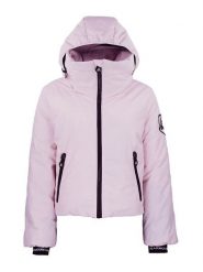 Peak Mountain Kurtka narciarska "Ally" w kolorze jasnoróżowym rozmiar: XL. Różowe kurtki narciarskie Peak Mountain, m, bez wzorów, bez kaptura, narciarskie. Za 480.90 zł.