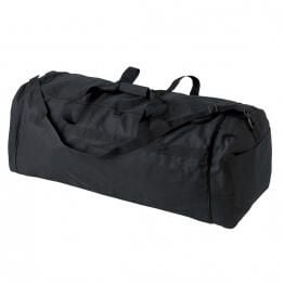 Torba sportowa - 100 x 40 x 40 cm (160l). Czarne torby na ramię TREMBLAY, z aplikacjami, z materiału, eleganckie, na ramię, bez dodatków. Za 220.00 zł.