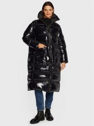 Calvin Klein Płaszcz zimowy High Shine K20K204687 Czarny Regular Fit. Czarne płaszcze Calvin Klein, na zimę, s, bez wzorów, z syntetyku, bez kaptura. Za 1,639.00 zł.