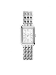 Fossil Zegarek Raquel ES5221 Srebrny. Szare, cyfrowe zegarki Fossil, srebrne. Za 699.99 zł.