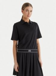 JOOP! Jeans Polo Talena 10100104 30100660 Czarny Modern Fit. Czarne koszulki polo Joop! Jeans, s, bez wzorów, z bawełny, bez kołnierzyka, bez ramiączek. Za 479.99 zł.