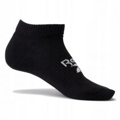 Skarpety stopki sportowe Reebok ACTFO U INSIDE SOCK. Czarne skarpety Reebok, bez wzorów, z bawełny. Za 24.00 zł.