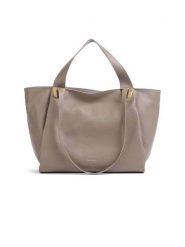 COCCINELLE Skórzana torebka w kolorze szarobrązowym - 35 x 29 x 19 cm rozmiar: onesize. Brązowe torby na ramię Coccinelle, bez wzorów, z materiału, na ramię, bez dodatków. Za 959.56 zł.