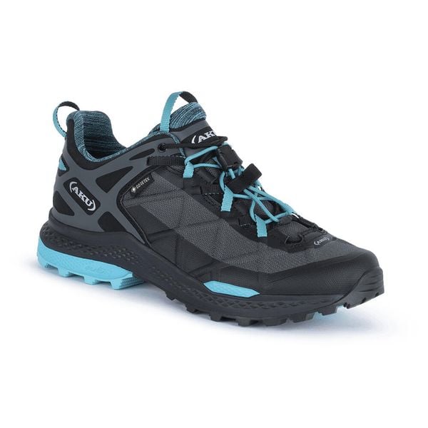 Buty turystyczne damskie AKU W'S ROCKET DFS GTX. Niebieskie trekkingi Aku, z gore-texu, outdoorowe. Za 769.00 zł.